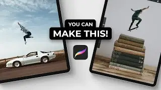 Create Photo Collages Using Just The Selection Tool In Procreate (