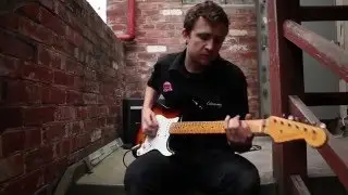 Fender Custom Shop '55 Relic Strat into Fender Bassbreaker 15 - Cranbourne Music One Hot Minute