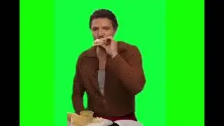 Pedro Pascal - Sandwich - Green Screen