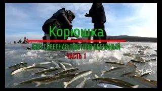 Корюшка на Песчаном. Северная бухта. Декабрь 2021. Часть 1
