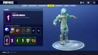 FORTNITE FISHMAN REANIMATED AND ELECTRIC SHUFFLE DANCE!
