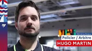 Hugo, policier et arbitre en table basket | #àlinterieurDesJeux