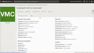 Oracle Exadata Database Service on Dedicated Infrastructure OCI Console Demonstration(EXADB-D)