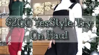 HUGE $200 YESSTYLE TRY ON HAUL