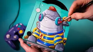 I Custom PAINT my Nintendo GameCube!
