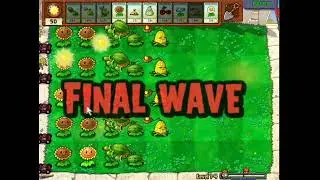 Plant Vs Zombies Day Level 1-4  (Chapter 1)