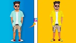 Miniature Cartoon Photo Editing In Picsart | Cartoon Photo Editing In Mobile - Photography Editz