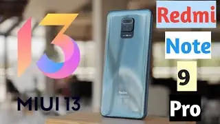 Official MIUI 13.0.1.0 Stable Update For Redmi Note 9 Pro | Android 12 New Features In Tamil