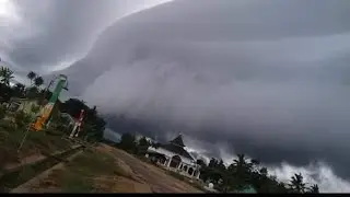 Lampung berduka kabupaten Tulang bawang dihantam puting beliung