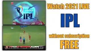 How to watch live IPL free | Without subscription | Free