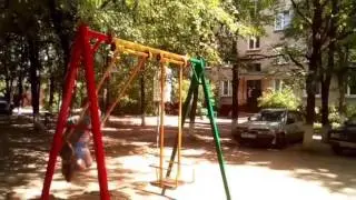 Супер прогулка. Детская площадка.
