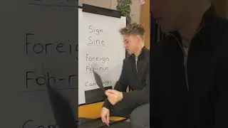 An English lesson 