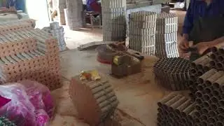 Mass production for cake fireworks in China factory 3