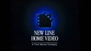 New Line Home Video (New Line Cinema) VHS Logo with FBI Warning - 2001