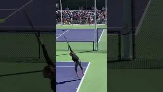 Sabalenka Slow Motion Serve and Forehand