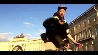 Виталий Юшковский / Freestyle on Longboard in slow motion