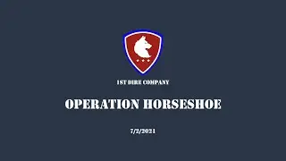 Operation Horseshoe - 1st Dire joint operation