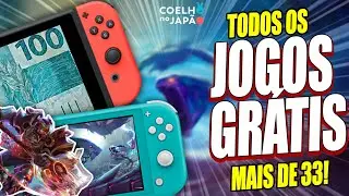 33 JOGOS GRATUITOS de Nintendo Switch ❘ Guia Completo!