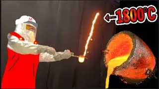Throwing Smelted Iron to Become Fire Mario【Explosion!!!】