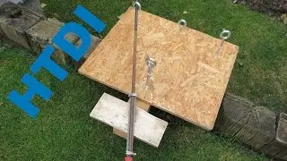 How to make a knife table for sharpening blades