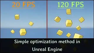 How to Quickly Optimize Your Scene in Unreal Engine 5 Using ISM/HISM