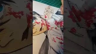 drawing aki Hayakawa from chainsaw man