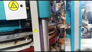 OP 650-400 автоматическая пресс-машинa.  Производственная линия для изготовления плитки терраццо