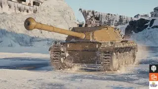 А он хорош!  SMV CC-56. Новая ПТ-САУ Италии! Три отметки на нем!WOT-СТРИМ.