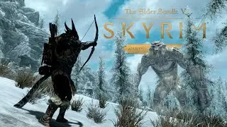 Skyrim AE - Легенда, Выживание и Лучник! 38 ФИНАЛ Владения Хьялмарк.