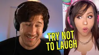 MARKIPLIER - Try Not To Laugh Challenge  #24 REACTION !!!