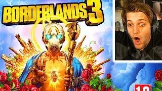 BORDERLANDS 3 ANNOUNCE TRAILER REACTION! + Release Date! (I'm Playing Amara & You Can't Stop Me)