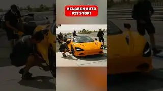 EPIC BEHIND THE SCENES OF A MCLAREN AUTO PIT STOP 🔥