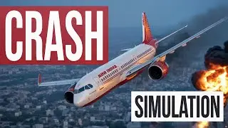 Air India Crash Simulation | Witness the Final Moments | Short Documentary | Air India Crash Tribute