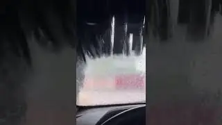 Carwash #wash #car  on a cold summer evening