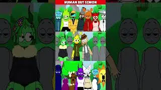 Incredibox Sprunki Human But Simon *MIX VERSION*