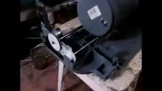 Самодельная  галтовка из принтера / Homemade tumbling out of the printer