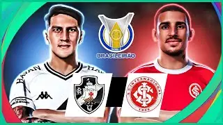 Vasco x Internacional | Brasileirão Serie A - 36ª Rodada | 14/02/2021 (PES 2021)
