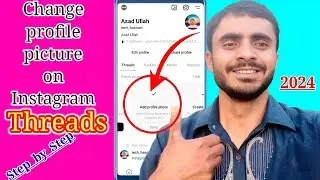 How to Change Profile Picture On Instagram Threads||Change Photo on Instagram Thread||Tech Hasnani