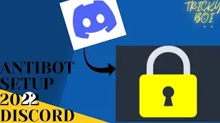 How to setup anti bot full explain full with proof|#discord #antibot #tricky boi
