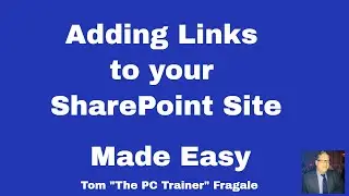 Adding Links to a SharePoint Site - how to add links to your SharePoint Site - SharePoint 2016 2013