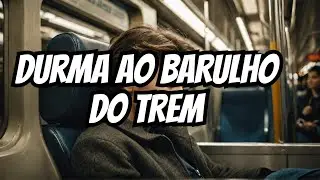 Durma ao barulho do trem do metro para relaxar com tele Negra * Sons ruídos vídeos relaxantes úteis