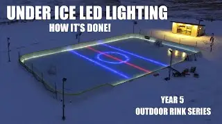 Under ice LED lighting for hockey is a GAME CHANGER