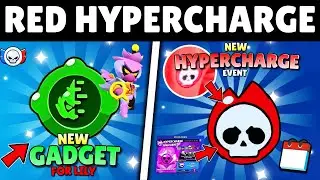 New Red Hypercharge Event in Brawl Stars | New Gadget in Brawl Stars | 