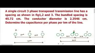 Bundle conductor based capacitance calculation problems