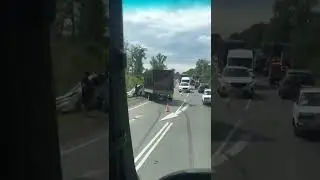 ДТП, 420 км между Минусинском и Топольки. 17-07-2022 год