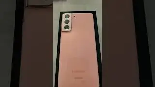 Unboxing Samsung Galaxy S21 5G/ Phantom Pink