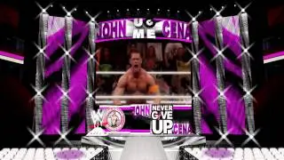 WWE John Cena raw stage 2012