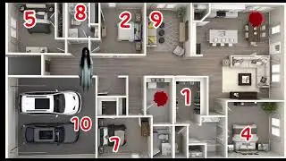 Hide quickly | choose a number and try not to die