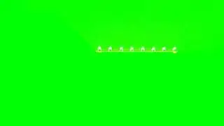 Dance floor lights green screen