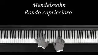 Felix Mendelssohn rondo capriccioso en Mi Majeur op. 14  piano